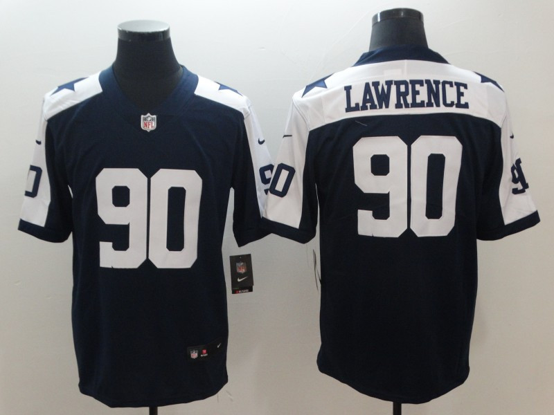 Nike Cowboys 90 DeMarcus Lawrence Navy Throwback Vapor Untouchable Limited Jersey Nike Cowboys 90 DeMarcus Lawrence Navy Throwback Vapor Untouchable Limited Jersey