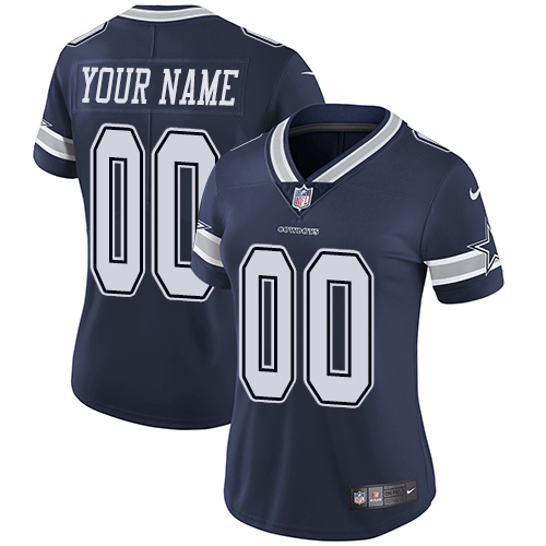 Nike Dallas Cowboys Limited Navy Blue Home Women's Jersey NFL Vapor Untouchable Customized jerseys Nike Dallas Cowboys Limited Navy Blue Home Women's Jersey NFL Vapor Untouchable Customized jerseys