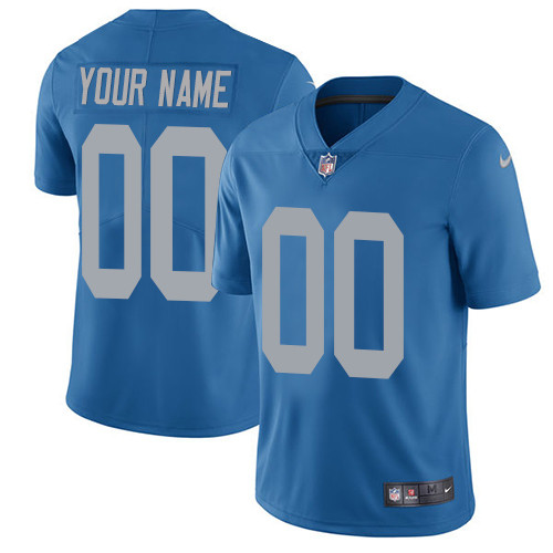 Nike Detroit Lions Elite Blue Alternate Youth Jersey NFL  Vapor Untouchable Customized jerseys