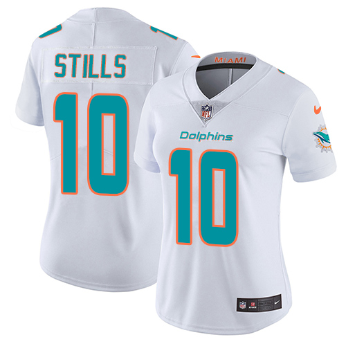 Nike Dolphins #10 Kenny Stills White Women's Stitched NFL Vapor Untouchable Limited Jersey Nike Dolphins #10 Kenny Stills White Women's Stitched NFL Vapor Untouchable Limited Jersey