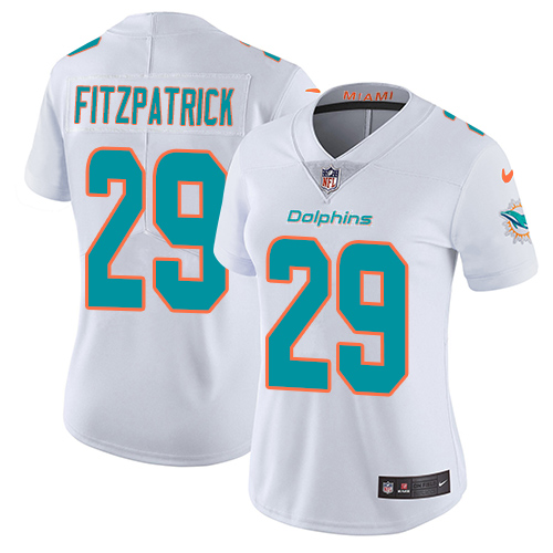 Nike Dolphins #29 Minkah Fitzpatrick White Women's Stitched NFL Vapor Untouchable Limited Jersey Nike Dolphins #29 Minkah Fitzpatrick White Women's Stitched NFL Vapor Untouchable Limited Jersey