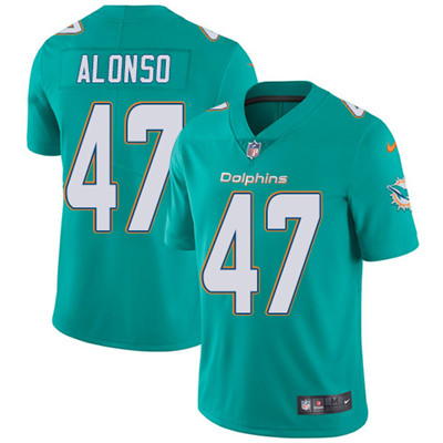 Nike Dolphins #47 Kiko Alonso Aqua Green Team Color Youth Stitched NFL Vapor Untouchable Limited Jersey Nike Dolphins #47 Kiko Alonso Aqua Green Team Color Youth Stitched NFL Vapor Untouchable Limited Jersey