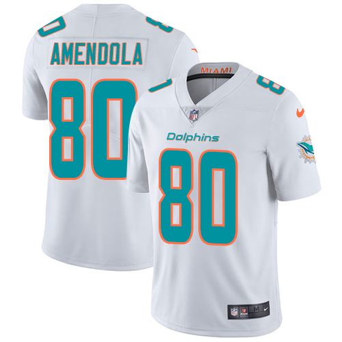 Nike Dolphins #80 Danny Amendola White Youth Stitched NFL Vapor Untouchable Limited Jersey Nike Dolphins #80 Danny Amendola White Youth Stitched NFL Vapor Untouchable Limited Jersey