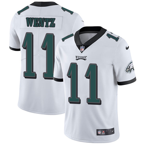 Nike Eagles #11 Carson Wentz White Youth Stitched NFL Vapor Untouchable Limited Jersey Nike Eagles #11 Carson Wentz White Youth Stitched NFL Vapor Untouchable Limited Jersey