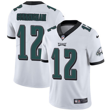 Nike Eagles #12 Randall Cunningham White Youth Stitched NFL Vapor Untouchable Limited Jersey Nike Eagles #12 Randall Cunningham White Youth Stitched NFL Vapor Untouchable Limited Jersey