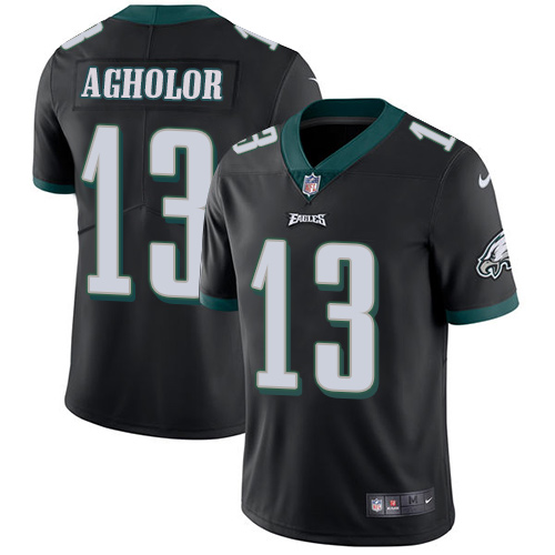 Nike Eagles #13 Nelson Agholor Black Alternate Youth Stitched NFL Vapor Untouchable Limited Jersey Nike Eagles #13 Nelson Agholor Black Alternate Youth Stitched NFL Vapor Untouchable Limited Jersey