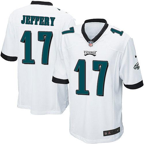 Nike Eagles #17 Alshon Jeffery White Youth Stitched NFL New Elite Jersey Nike Eagles #17 Alshon Jeffery White Youth Stitched NFL New Elite Jersey