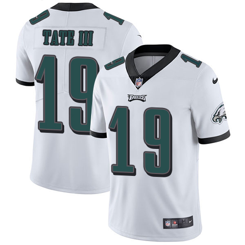 Nike Eagles #19 Golden Tate III White Youth Stitched NFL Vapor Untouchable Limited Jersey Nike Eagles #19 Golden Tate III White Youth Stitched NFL Vapor Untouchable Limited Jersey