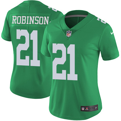 Nike Eagles #21 Patrick Robinson Green Women's Stitched NFL Limited Rush Jersey Nike Eagles #21 Patrick Robinson Green Women's Stitched NFL Limited Rush Jersey