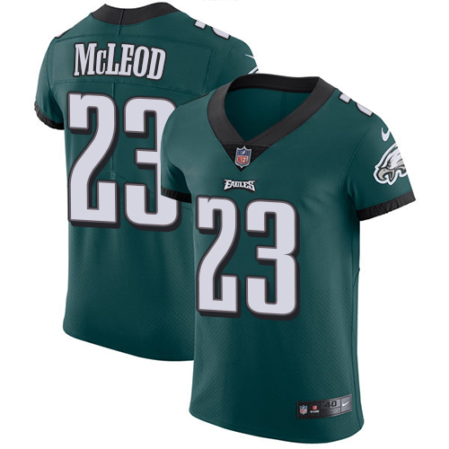 Nike Eagles #23 Rodney McLeod Midnight Green Team Color Men's Stitched NFL Vapor Untouchable Elite Jersey Nike Eagles #23 Rodney McLeod Midnight Green Team Color Men's Stitched NFL Vapor Untouchable Elite Jersey