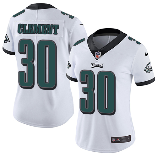 Nike Eagles #30 Corey Clement White Women's Stitched NFL Vapor Untouchable Limited Jersey Nike Eagles #30 Corey Clement White Women's Stitched NFL Vapor Untouchable Limited Jersey