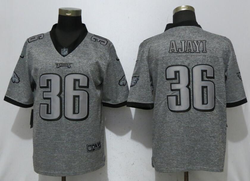 Nike Eagles #36 Jay Ajayi Gray Gridiron Gray Vapor Untouchable Limited Jersey Nike Eagles #36 Jay Ajayi Gray Gridiron Gray Vapor Untouchable Limited Jersey