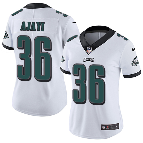 Nike Eagles #36 Jay Ajayi White Women's Stitched NFL Vapor Untouchable Limited Jersey Nike Eagles #36 Jay Ajayi White Women's Stitched NFL Vapor Untouchable Limited Jersey