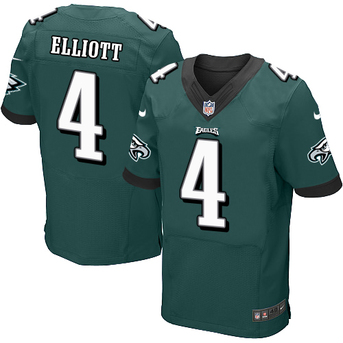 Nike Eagles #4 Jake Elliott Midnight Green Team Color Men's Stitched NFL New Elite Jersey Nike Eagles #4 Jake Elliott Midnight Green Team Color Men's Stitched NFL New Elite Jersey
