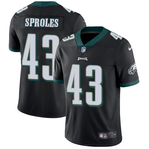 Nike Eagles #43 Darren Sproles Black Alternate Youth Stitched NFL Vapor Untouchable Limited Jersey Nike Eagles #43 Darren Sproles Black Alternate Youth Stitched NFL Vapor Untouchable Limited Jersey