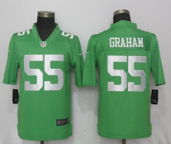 Nike Eagles #55 Brandon Graham Green 2017 Vapor Untouchable Player Limited Jersey