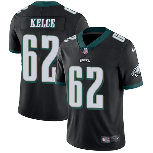 Nike Eagles #62 Jason Kelce Black Alternate Youth Stitched NFL Vapor Untouchable Limited Jersey Nike Eagles #62 Jason Kelce Black Alternate Youth Stitched NFL Vapor Untouchable Limited Jersey