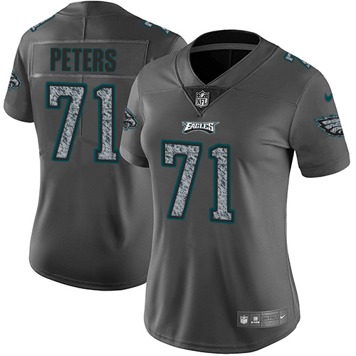 Nike Eagles #71 Jason Peters Gray Static Women's NFL Vapor Untouchable Game Jersey Nike Eagles #71 Jason Peters Gray Static Women's NFL Vapor Untouchable Game Jersey