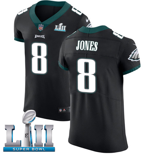 Nike Eagles #8 Donnie Jones Black Alternate Super Bowl LII Men's Stitched NFL Vapor Untouchable Elite Jersey Nike Eagles #8 Donnie Jones Black Alternate Super Bowl LII Men's Stitched NFL Vapor Untouchable Elite Jersey
