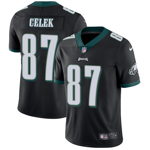 Nike Eagles #87 Brent Celek Black Alternate Youth Stitched NFL Vapor Untouchable Limited Jersey Nike Eagles #87 Brent Celek Black Alternate Youth Stitched NFL Vapor Untouchable Limited Jersey