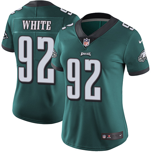 Nike Eagles #92 Reggie White Midnight Green Team Color Women's Stitched NFL Vapor Untouchable Limited Jersey Nike Eagles #92 Reggie White Midnight Green Team Color Women's Stitched NFL Vapor Untouchable Limited Jersey