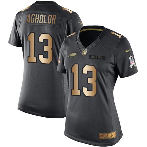 Nike Eagles #96 Derek Barnett Black Women's NFL Fashion Game Jersey Nike Eagles #96 Derek Barnett Black Women's NFL Fashion Game Jersey