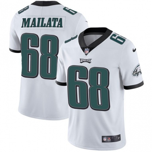 Nike Eagles 68 Jordan Mailata White Vapor Untouchable Limited Jersey Nike Eagles 68 Jordan Mailata White Vapor Untouchable Limited Jersey