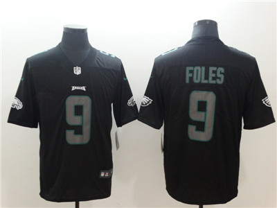 Nike Eagles 9 Nick Foles Black Vapor Impact Limited Jersey Nike Eagles 9 Nick Foles Black Vapor Impact Limited Jersey