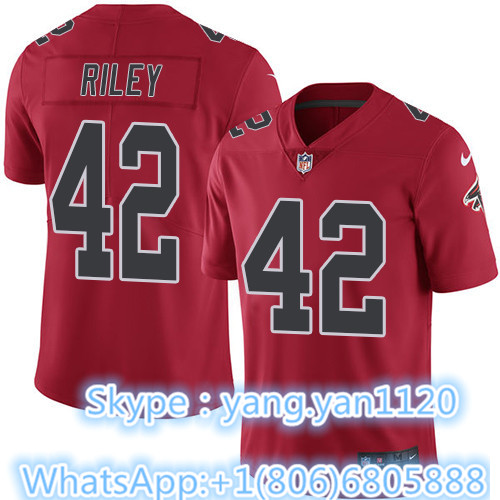 Nike Falcons #42 Duke Riley Red Youth Stitched NFL Limited Rush Jersey Nike Falcons #42 Duke Riley Red Youth Stitched NFL Limited Rush Jersey