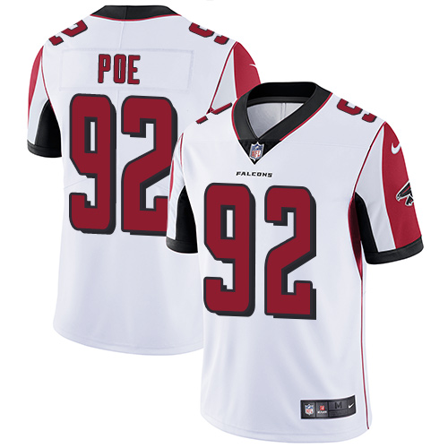 Nike Falcons #92 Dontari Poe White Youth Stitched NFL Vapor Untouchable Limited Jersey Nike Falcons #92 Dontari Poe White Youth Stitched NFL Vapor Untouchable Limited Jersey