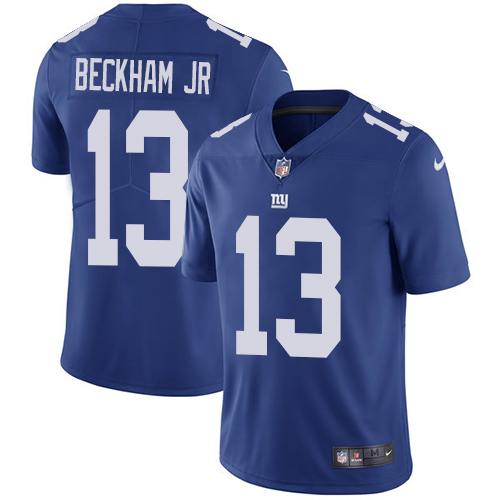 Nike Giants #13 Odell Beckham Jr Royal Blue Team Color Youth Stitched NFL Vapor Untouchable Limited Jersey Nike Giants #13 Odell Beckham Jr Royal Blue Team Color Youth Stitched NFL Vapor Untouchable Limited Jersey