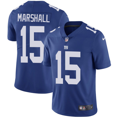 Nike Giants #15 Brandon Marshall Royal Blue Team Color Youth Stitched NFL Vapor Untouchable Limited Jersey Nike Giants #15 Brandon Marshall Royal Blue Team Color Youth Stitched NFL Vapor Untouchable Limited Jersey
