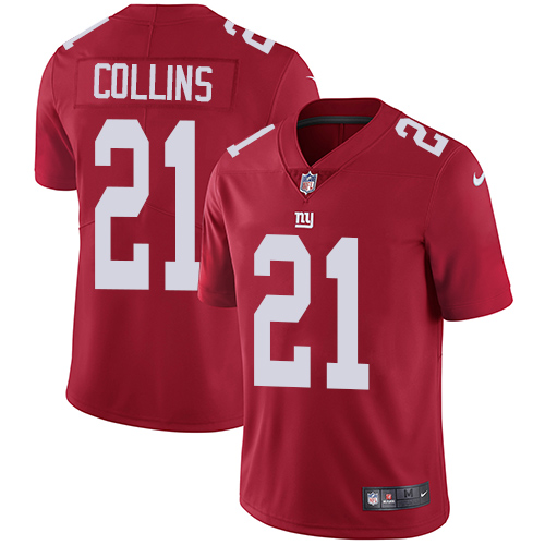 Nike Giants #21 Landon Collins Red Alternate Men's Stitched NFL Vapor Untouchable Limited Jersey Nike Giants #21 Landon Collins Red Alternate Men's Stitched NFL Vapor Untouchable Limited Jersey