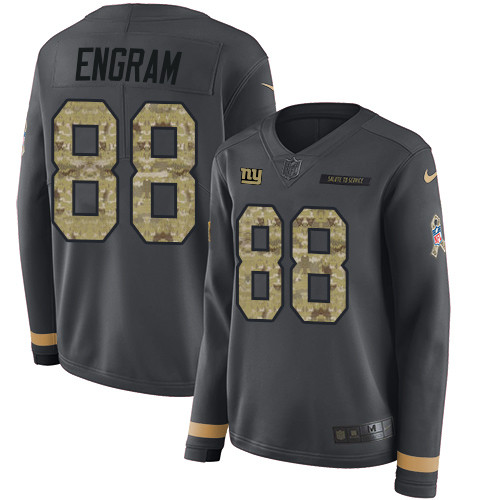 Nike Giants #88 Evan Engram Anthracite Salute to Service - 副本
