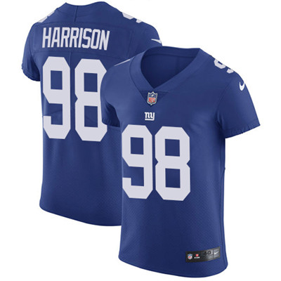 Nike Giants #98 Damon Harrison Royal Blue Team Color Men's Stitched NFL Vapor Untouchable Elite Jersey Nike Giants #98 Damon Harrison Royal Blue Team Color Men's Stitched NFL Vapor Untouchable Elite Jersey