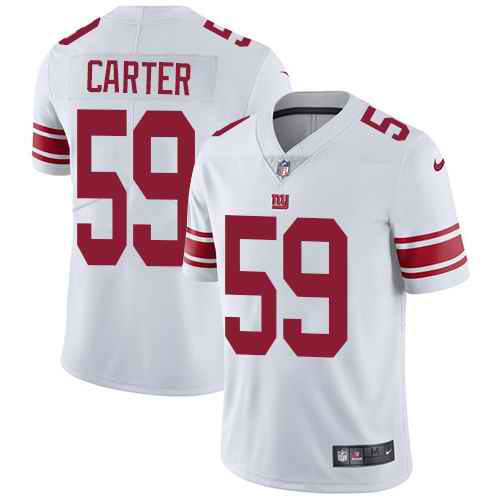 Nike Giants 59 Lorenzo Carter White Vapor Untouchable Limited Jersey Nike Giants 59 Lorenzo Carter White Vapor Untouchable Limited Jersey