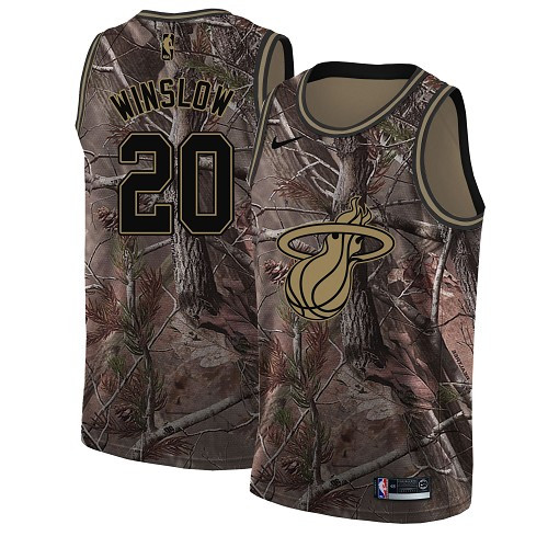 Nike Heat #20 Justise Winslow Camo NBA Swingman Realtree Collection Jersey Nike Heat #20 Justise Winslow Camo NBA Swingman Realtree Collection Jersey