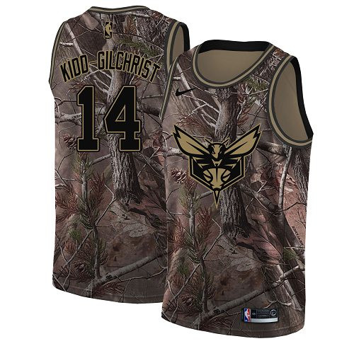 Nike Hornets #14 Michael Kidd-Gilchrist Camo NBA Swingman Realtree Collection Jersey Nike Hornets #14 Michael Kidd-Gilchrist Camo NBA Swingman Realtree Collection Jersey