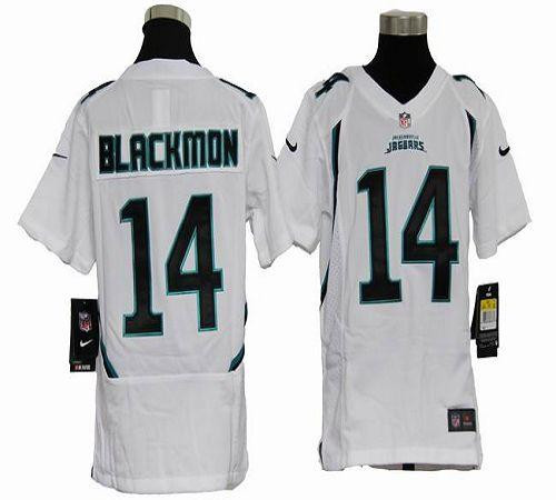 Nike Jaguars #14 Justin Blackmon White Youth Stitched NFL Elite Jersey Nike Jaguars #14 Justin Blackmon White Youth Stitched NFL Elite Jersey