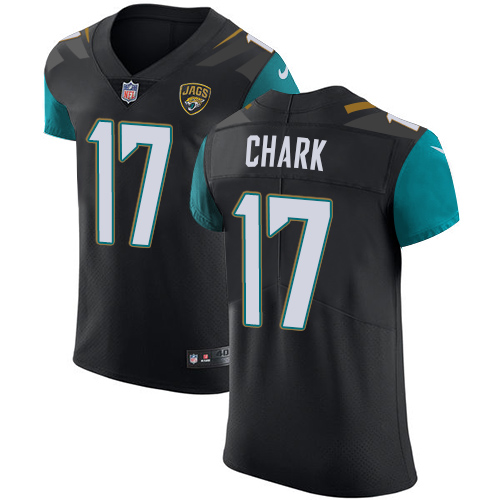 Nike Jaguars #17 DJ Chark Black Alternate Men's Stitched NFL Vapor Untouchable Elite Jersey Nike Jaguars #17 DJ Chark Black Alternate Men's Stitched NFL Vapor Untouchable Elite Jersey