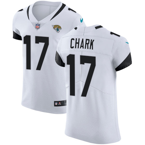 Nike Jaguars #17 DJ Chark White Men's Stitched NFL Vapor Untouchable Elite Jersey Nike Jaguars #17 DJ Chark White Men's Stitched NFL Vapor Untouchable Elite Jersey