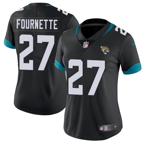 Nike Jaguars #27 Leonard Fournette Black Team Color Women's Stitched 0 Nike Jaguars #27 Leonard Fournette Black Team Color Women's Stitched 0