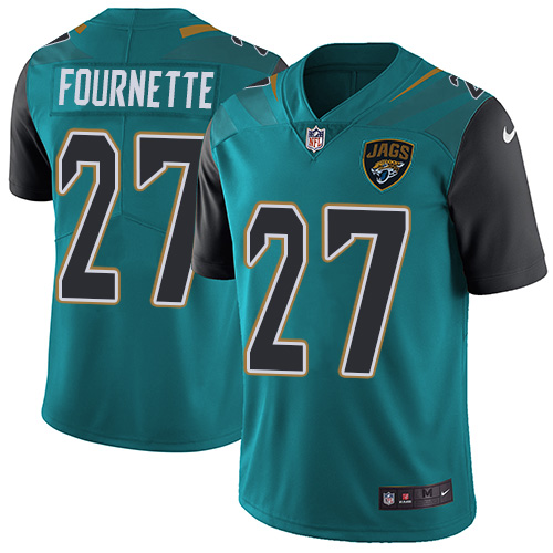 Nike Jaguars #27 Leonard Fournette Teal Green Team Color Men's Stitched NFL Vapor Untouchable Limited Jersey