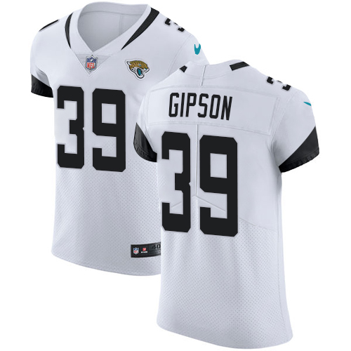 Nike Jaguars #39 Tashaun Gipson White Men's Stitched NFL Vapor Untouchable Elite Jersey Nike Jaguars #39 Tashaun Gipson White Men's Stitched NFL Vapor Untouchable Elite Jersey