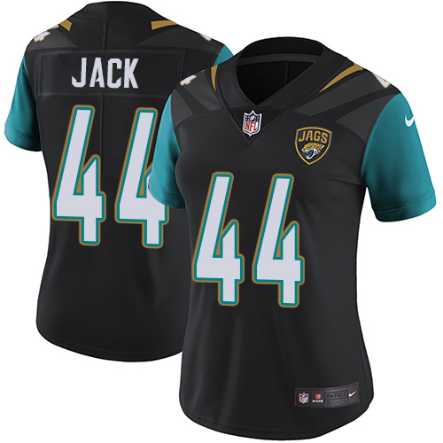 Nike Jaguars #44 Myles Jack Black Alternate Women's Stitched NFL Vapor Untouchable Limited Jersey Nike Jaguars #44 Myles Jack Black Alternate Women's Stitched NFL Vapor Untouchable Limited Jersey