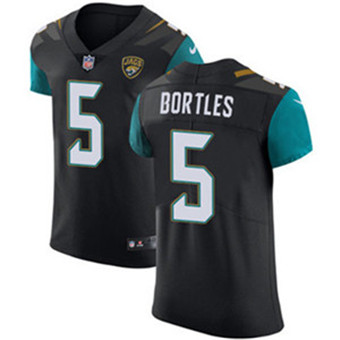 Nike Jaguars #5 Blake Bortles Black Alternate Men's Stitched NFL Vapor Untouchable Elite Jersey Nike Jaguars #5 Blake Bortles Black Alternate Men's Stitched NFL Vapor Untouchable Elite Jersey