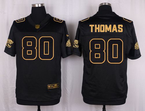 Nike Jaguars #80 Julius Thomas Black Men's Stitched NFL Elite Pro Line Gold Collection Jersey Nike Jaguars #80 Julius Thomas Black Men's Stitched NFL Elite Pro Line Gold Collection Jersey