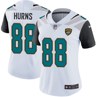 Nike Jaguars #88 Allen Hurns White Women's Stitched NFL Vapor Untouchable Limited Jersey Nike Jaguars #88 Allen Hurns White Women's Stitched NFL Vapor Untouchable Limited Jersey