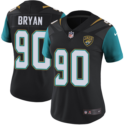 Nike Jaguars #90 Taven Bryan Black Alternate Women's Stitched NFL Vapor Untouchable Limited Jersey Nike Jaguars #90 Taven Bryan Black Alternate Women's Stitched NFL Vapor Untouchable Limited Jersey