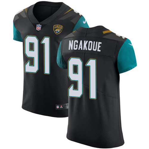 Nike Jaguars #91 Yannick Ngakoue Black Alternate Men's Stitched NFL Vapor Untouchable Elite Jersey Nike Jaguars #91 Yannick Ngakoue Black Alternate Men's Stitched NFL Vapor Untouchable Elite Jersey
